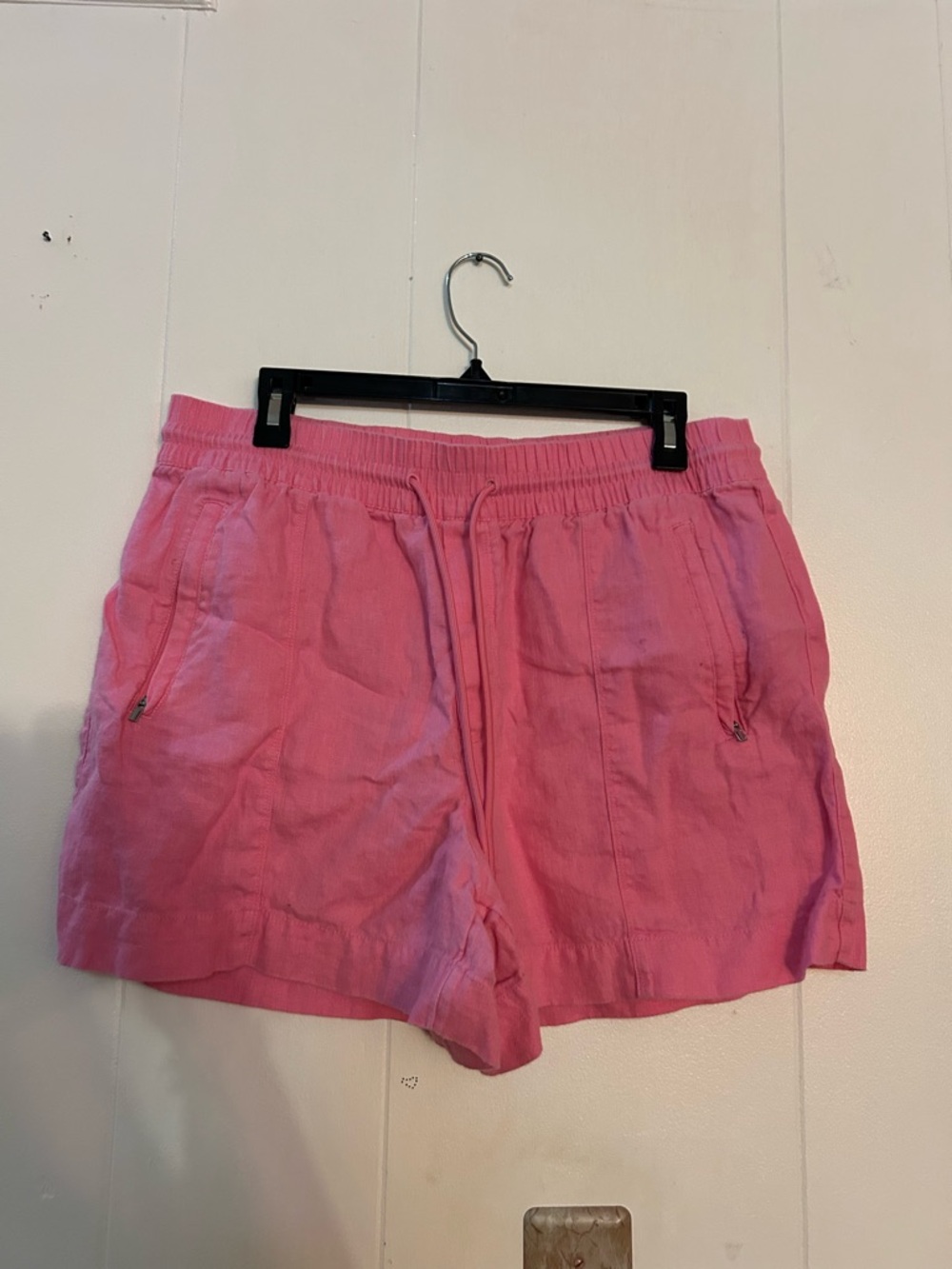 Athleta Pink Drawstring Athletic Shorts